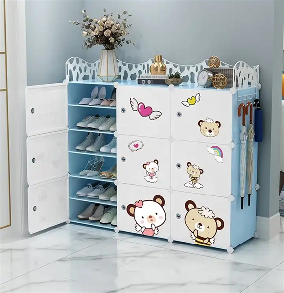 plastic shoe rack